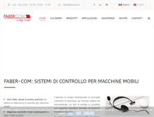 Tablet Screenshot of fabercom.it